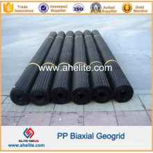 Plastic Biaxial Geogrid for Retaining Wall Reinforcement